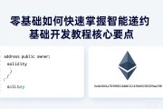 零基础如何快速掌握智能合约基础开发教程核心要点