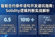 智能合约条件语句开发避坑指南：Solidity逻辑判断实战解析