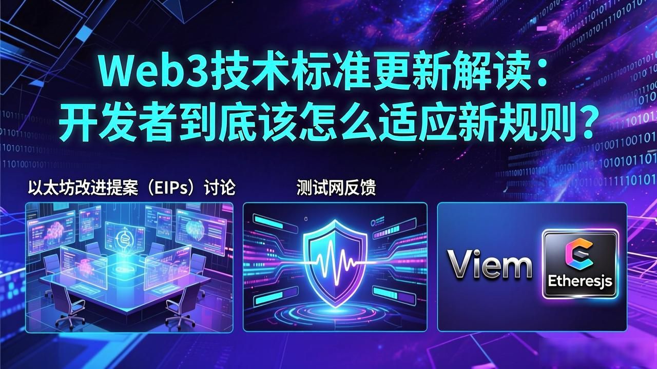 Web3 技术标准更新解读_标准的更新_解读更新标准技术web3