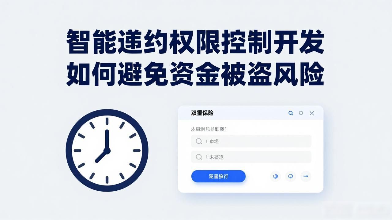 合约权限智能开发控制方法_智能合约授权_智能合约权限控制开发