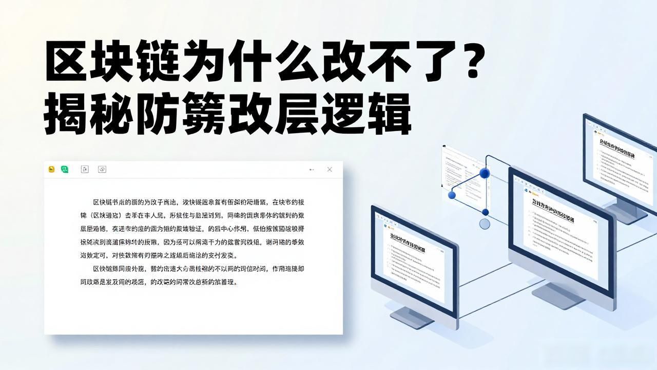 区块链可自由篡改数据_区块链防篡改技术原理_区块链是如何解决防篡改问题的