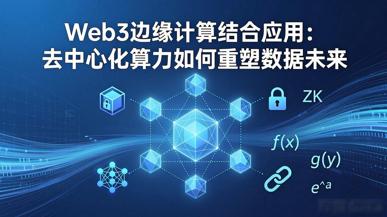 边缘计算应用领域_Web3 边缘计算结合应用_应用边缘计算结合web3