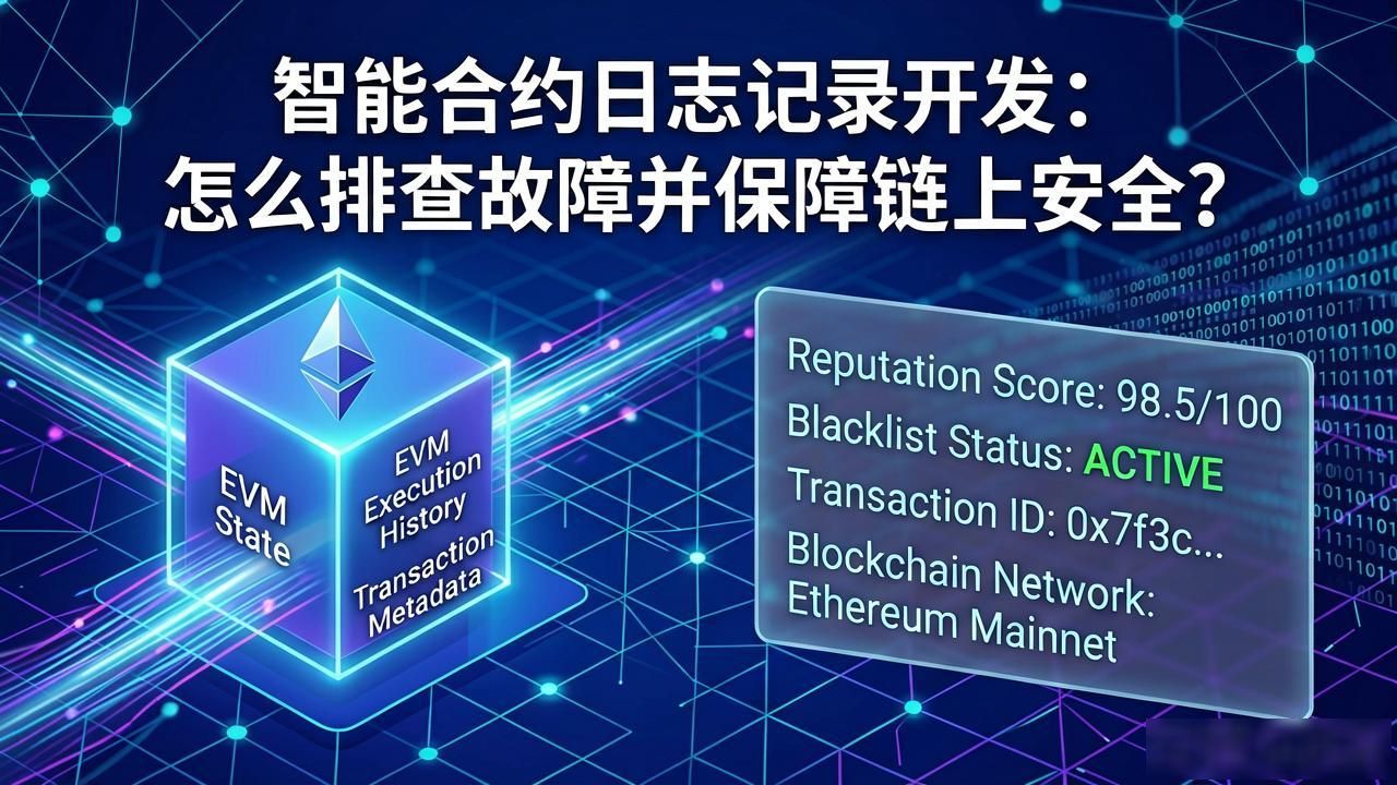 合约日志智能记录开发怎么写_智能合约编写教程_智能合约日志记录开发
