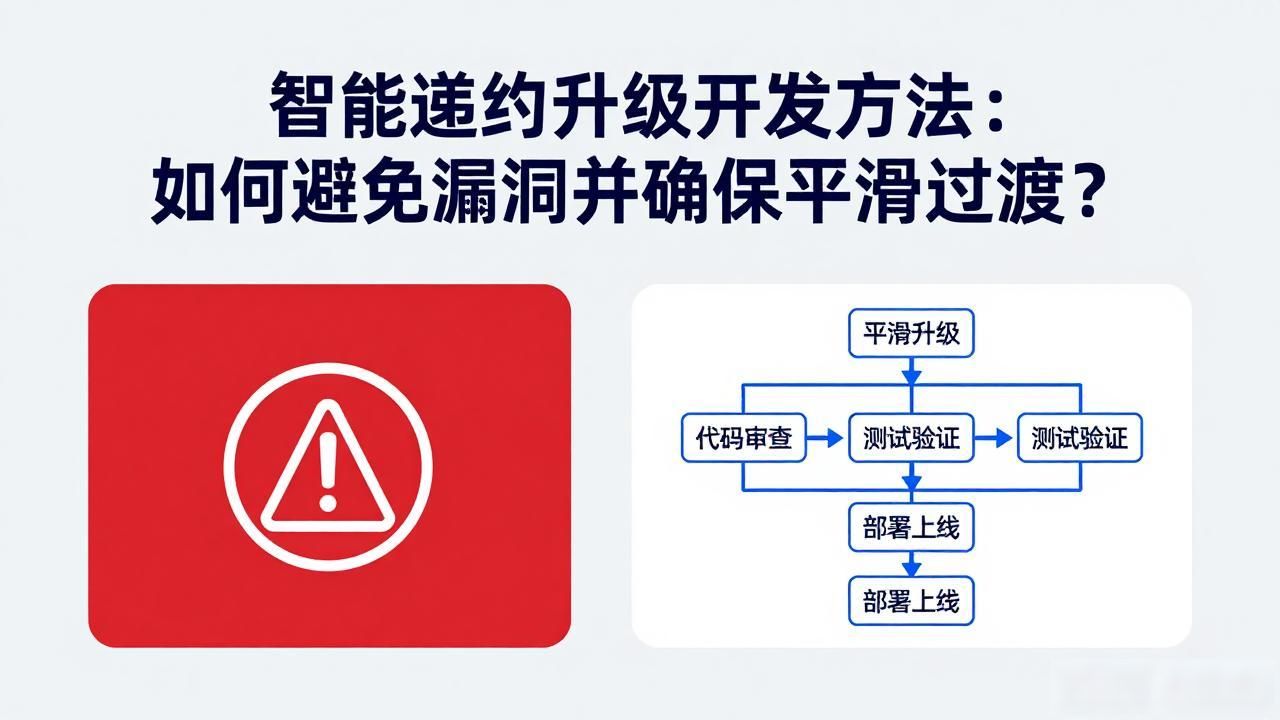 智能合约升级开发方法_合约智能开发升级方法有哪些_智能合约系统开发