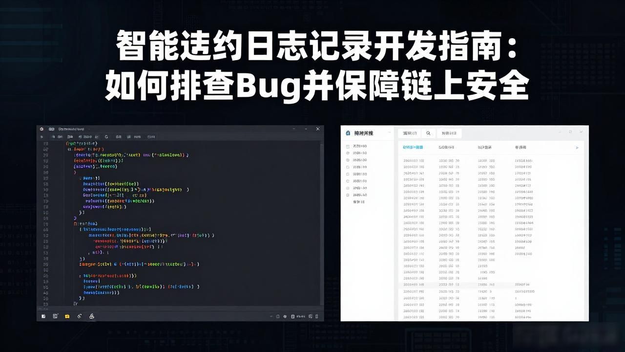 智能合约编写教程_智能合约日志记录开发_合约日志智能记录开发怎么写