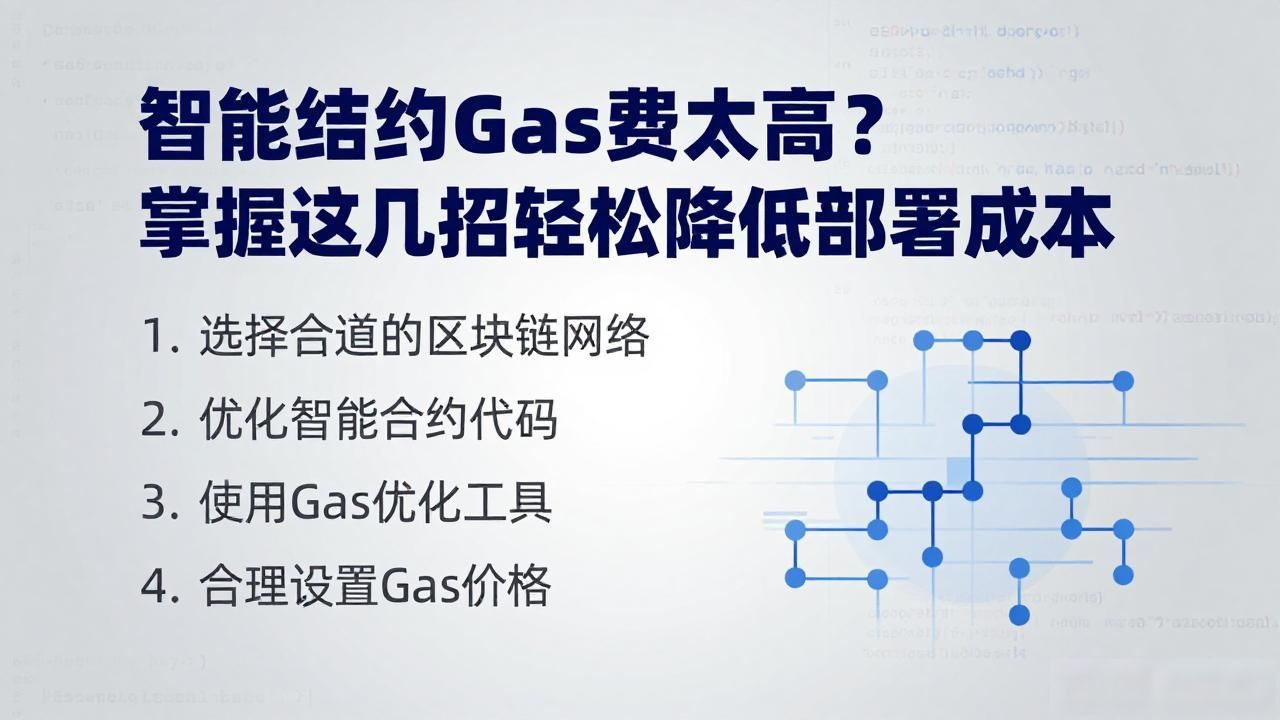 智能合约算法_智能合约 Gas 优化技巧_智能合约如何完成交易