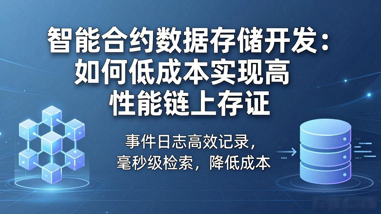 智能合约数据存储开发_合约存储智能开发数据流程_智能合约数据库