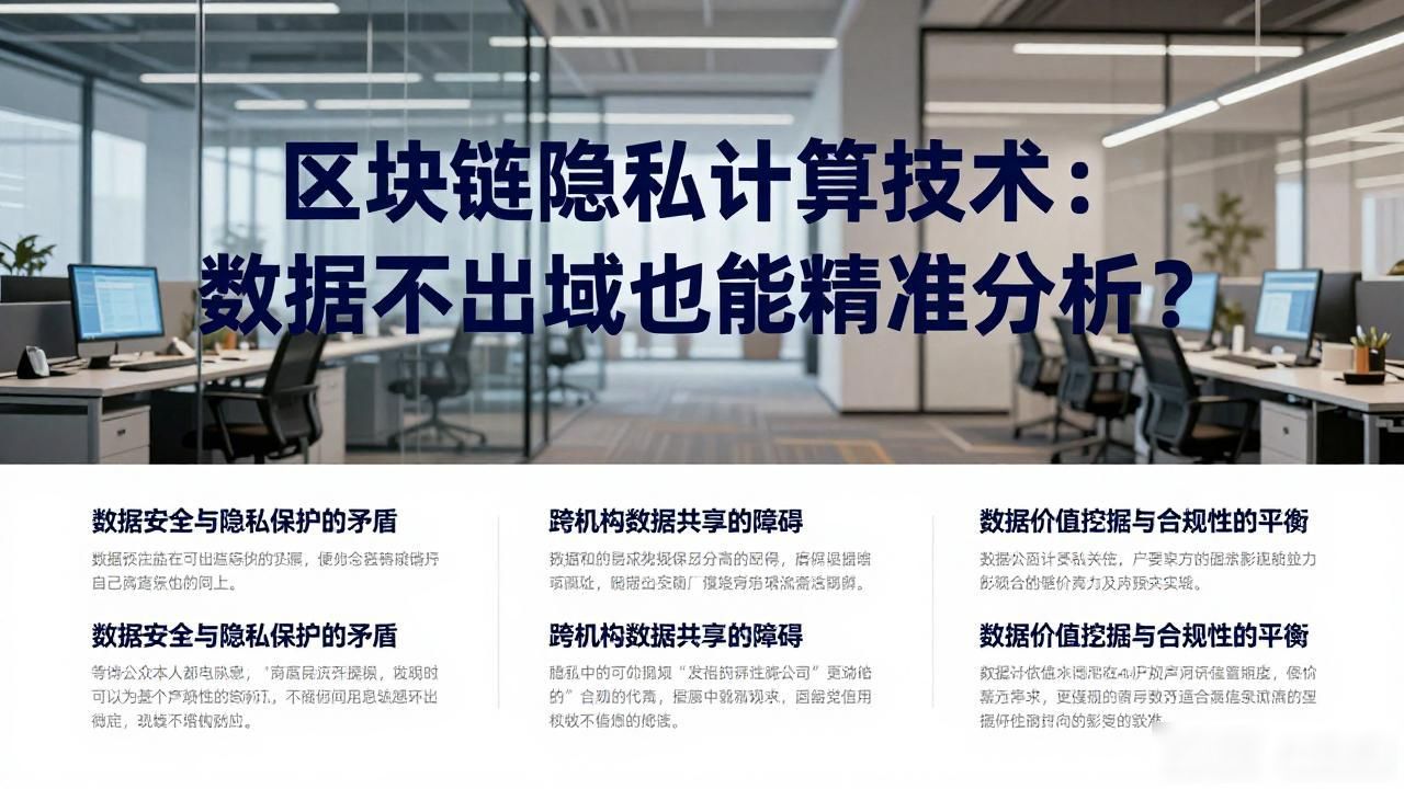 区块链隐私计算技术_隐私区块链计算技术有哪些_隐私计算区块链