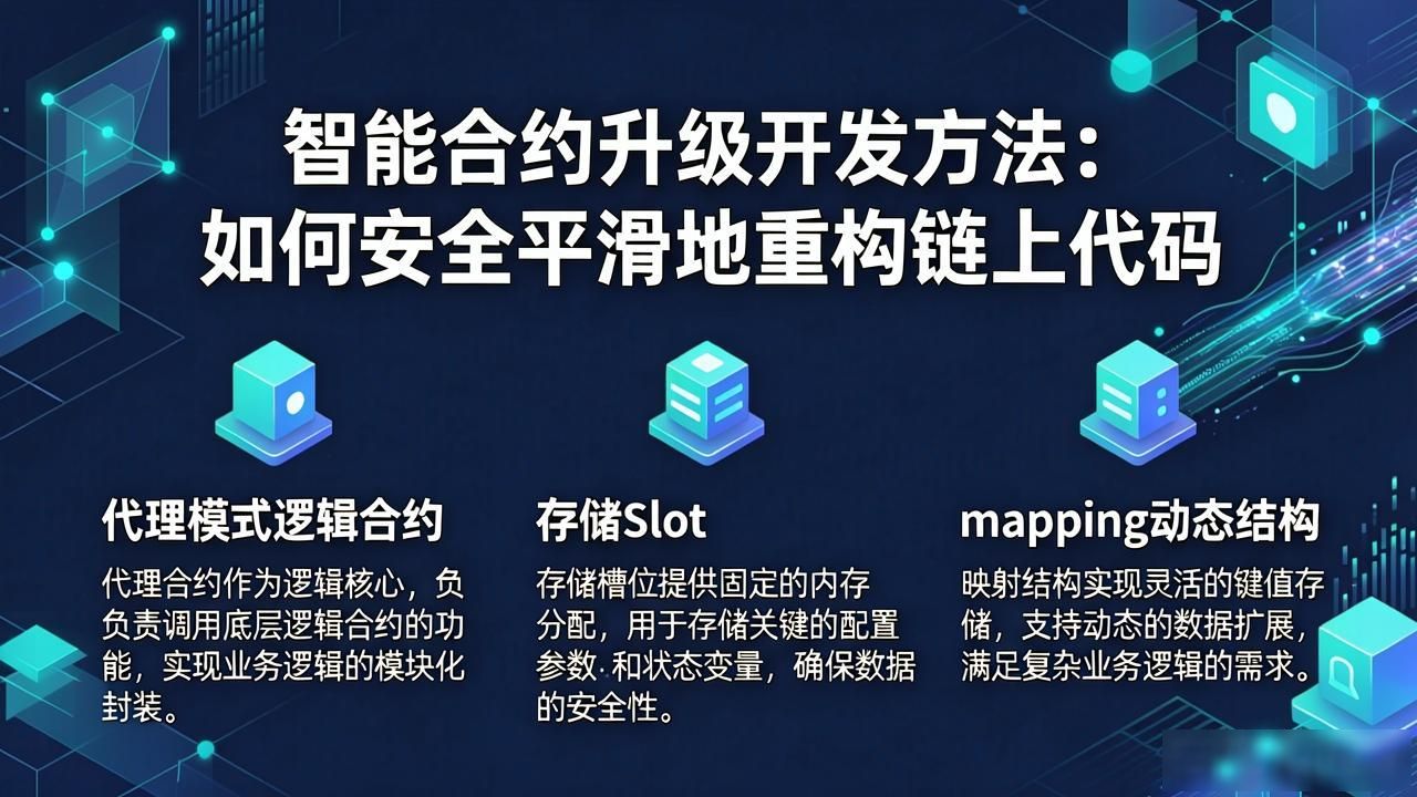 智能合约升级开发方法_合约智能开发升级方法是什么_合约智能开发升级方法