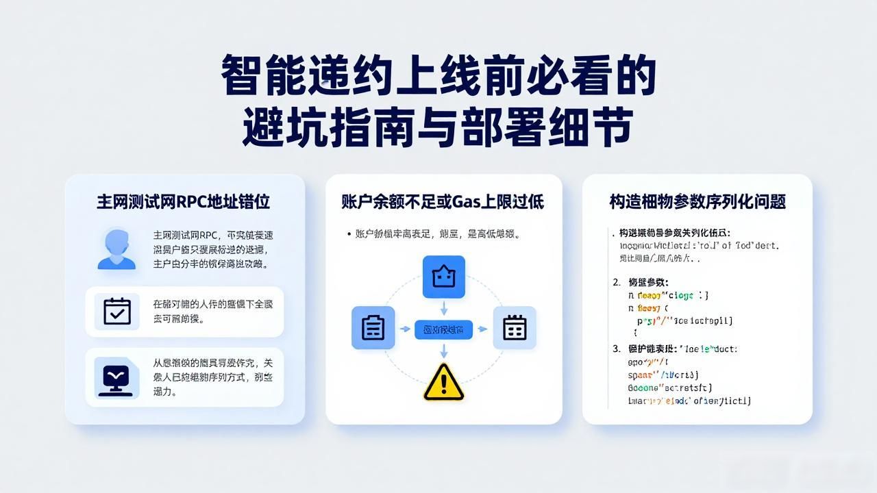 智能合约需要的基础工作_智能合约线上部署注意事项_智能合约部署
