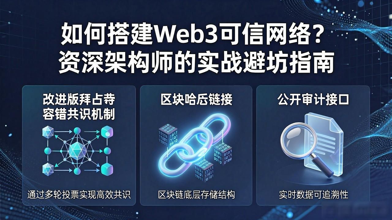 可信构建标准要素包括_Web3 可信网络构建方案_如何构建可信信息系统