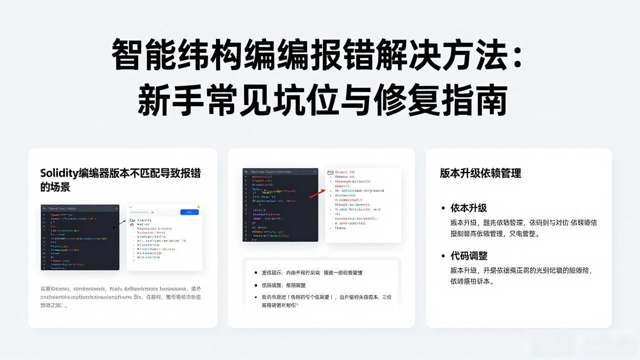 合约执行时遇到错误_智能合约编译报错解决方法_智能合约编译器