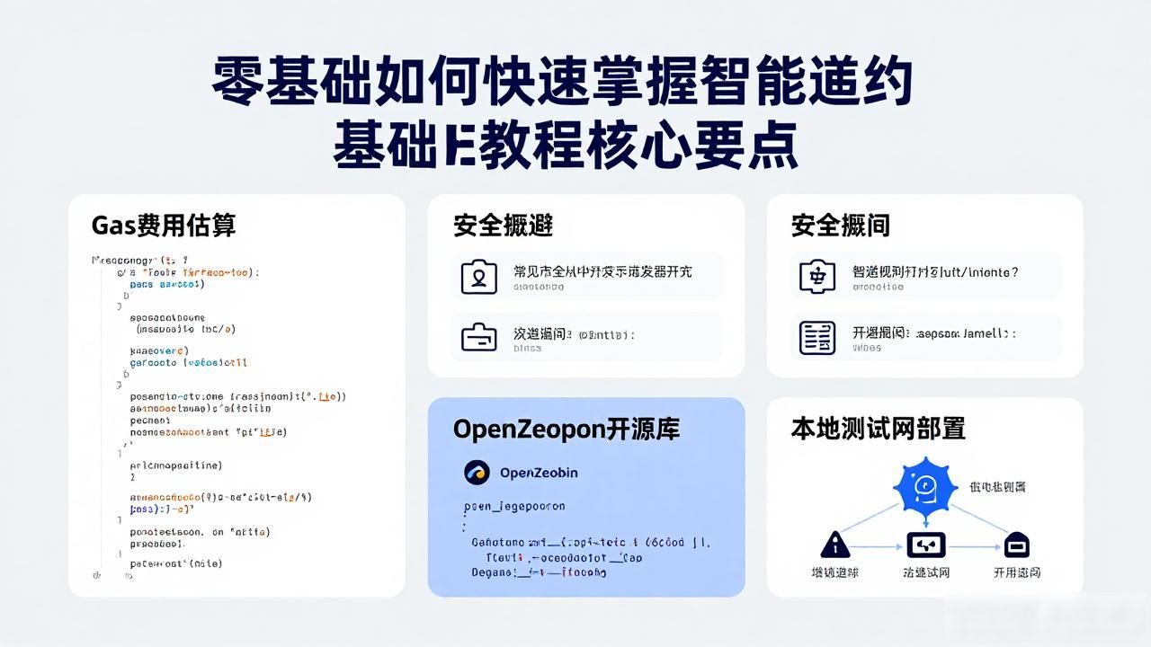智能合约基础开发教程_智能合约基础工作_智能合约开发工具