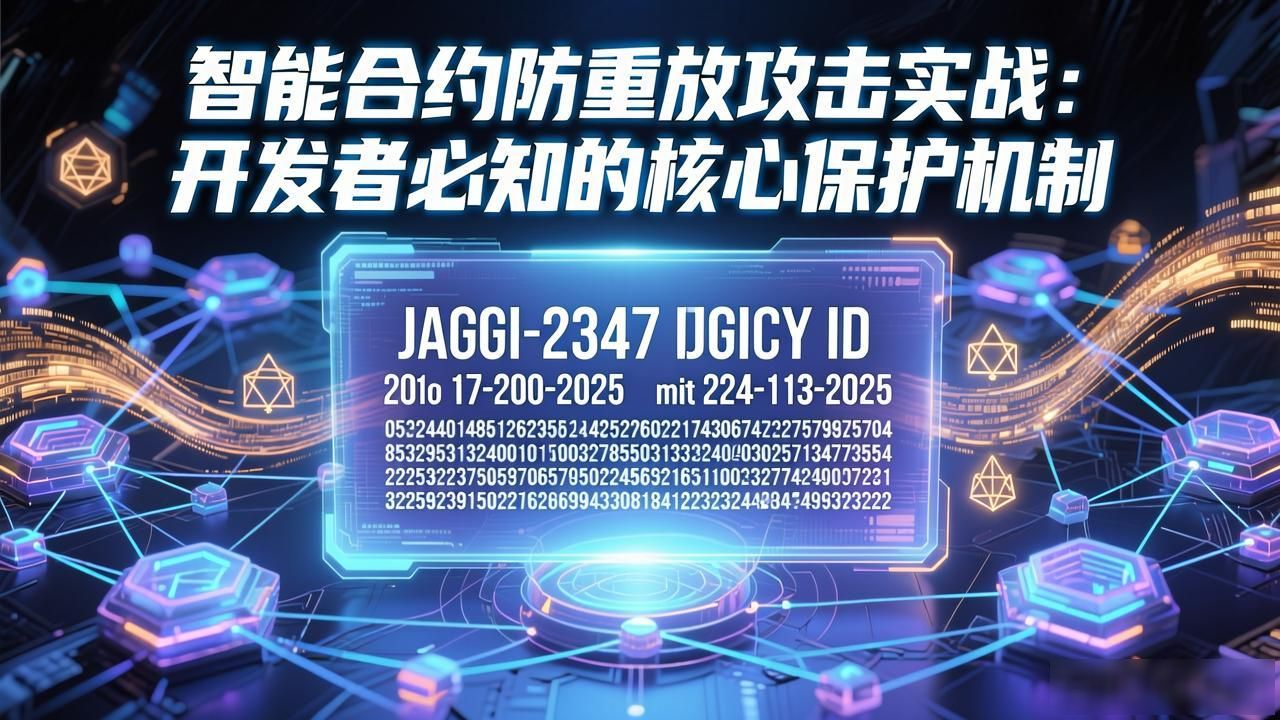智能合约防重复执行机制_合约重复机制防智能执行_智能合约重入攻击