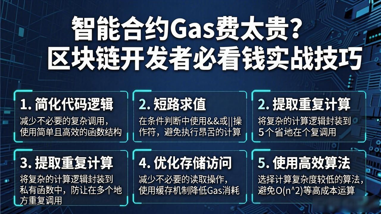 智能合约基础工作_智能合约如何完成交易_智能合约 Gas 优化技巧