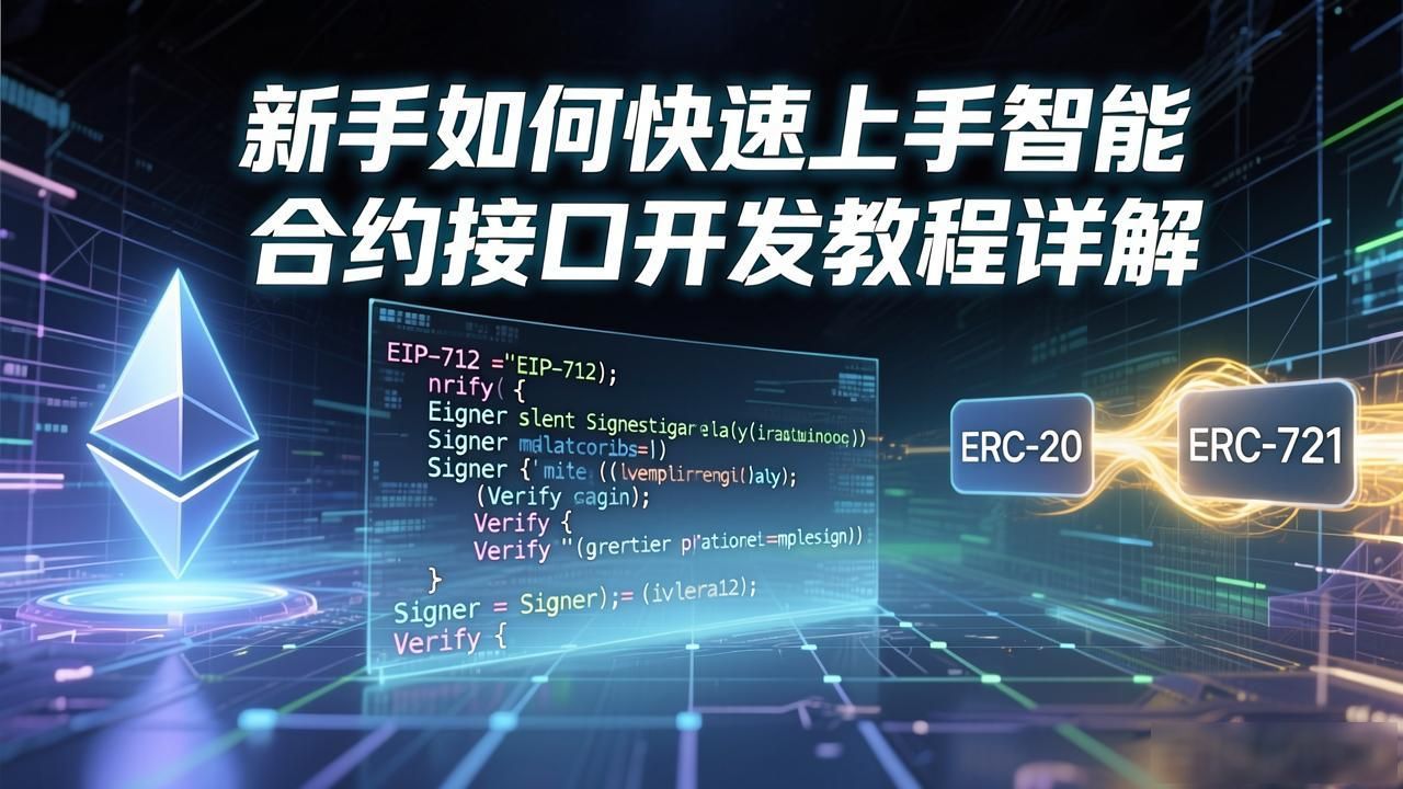 智能合约开发工具_智能合约接口开发教程_合约教程接口智能开发怎么做