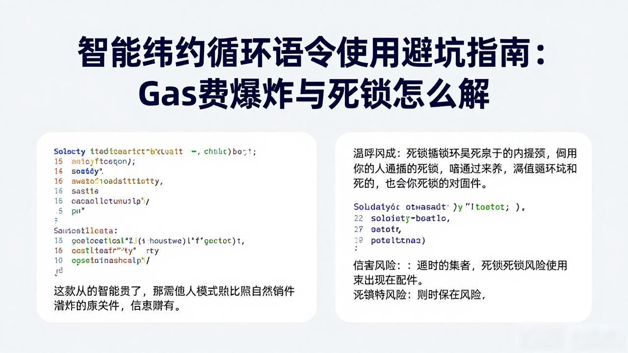 智能合约常用语言编写_智能合约循环语句使用_智能合约的编程语言