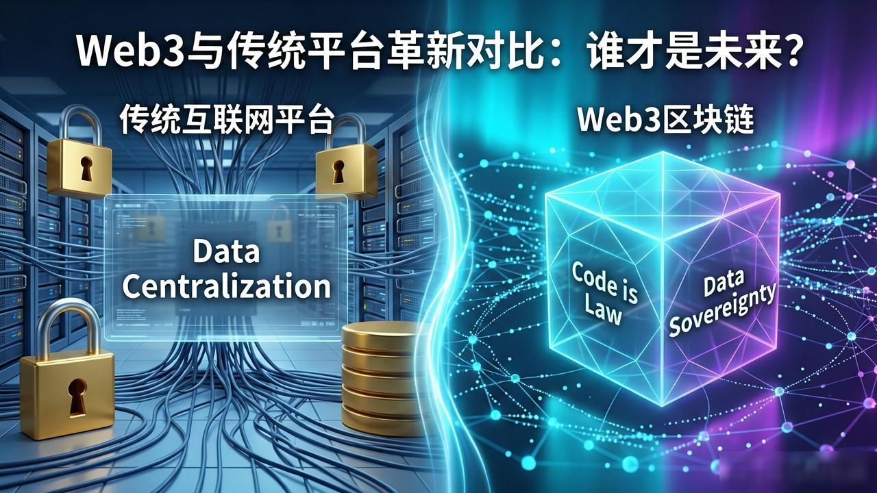 革新与创新_Web3 传统平台革新对比_革新对比传统平台web3