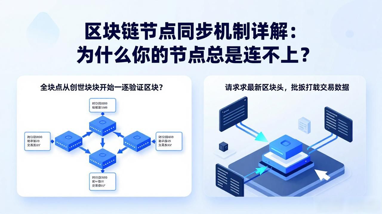 区块链节点同步机制_区块链同步原理_区块链节点如何同步