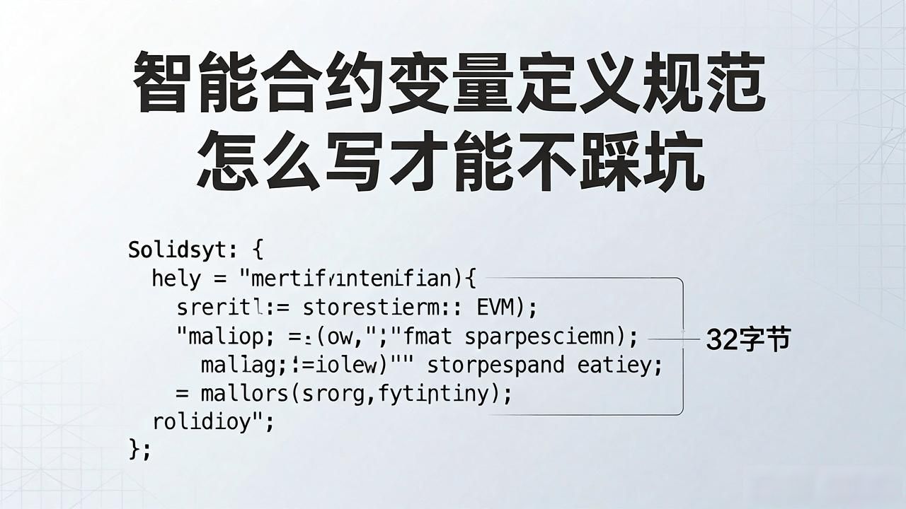智能合约变量定义规范_合约变量定义智能规范包括_合约变量定义智能规范是什么