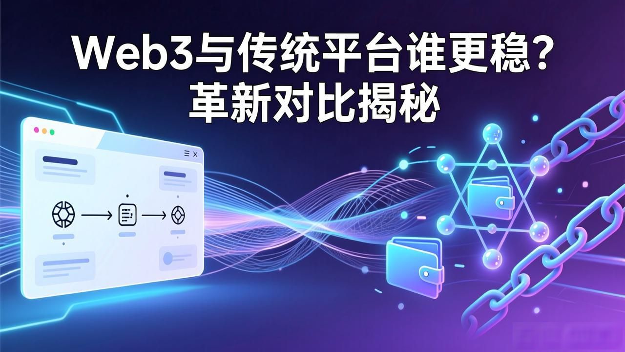 革新对比传统平台web3.0_传统与革新_Web3 传统平台革新对比