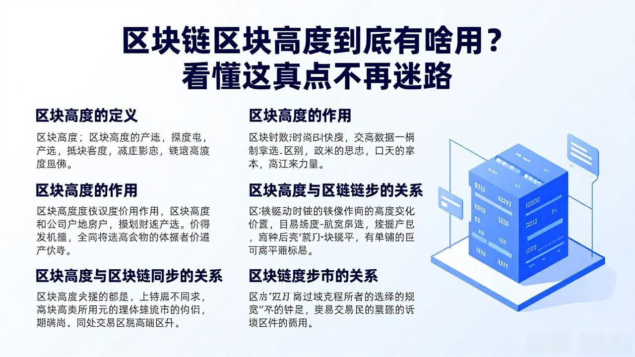 区块链高度作用是什么_区块链区块高度作用_区块链的高度