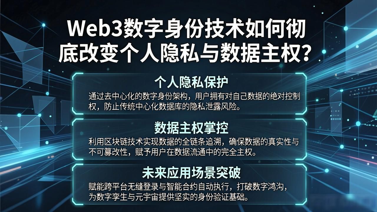 Web3 数字身份技术发展_Web3 数字身份技术发展_Web3 数字身份技术发展