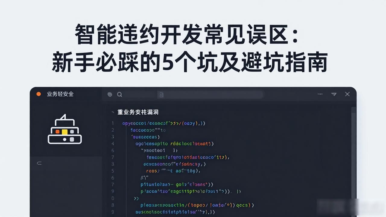 智能合约开发_智能合约开发常见误区_智能合约系统开发