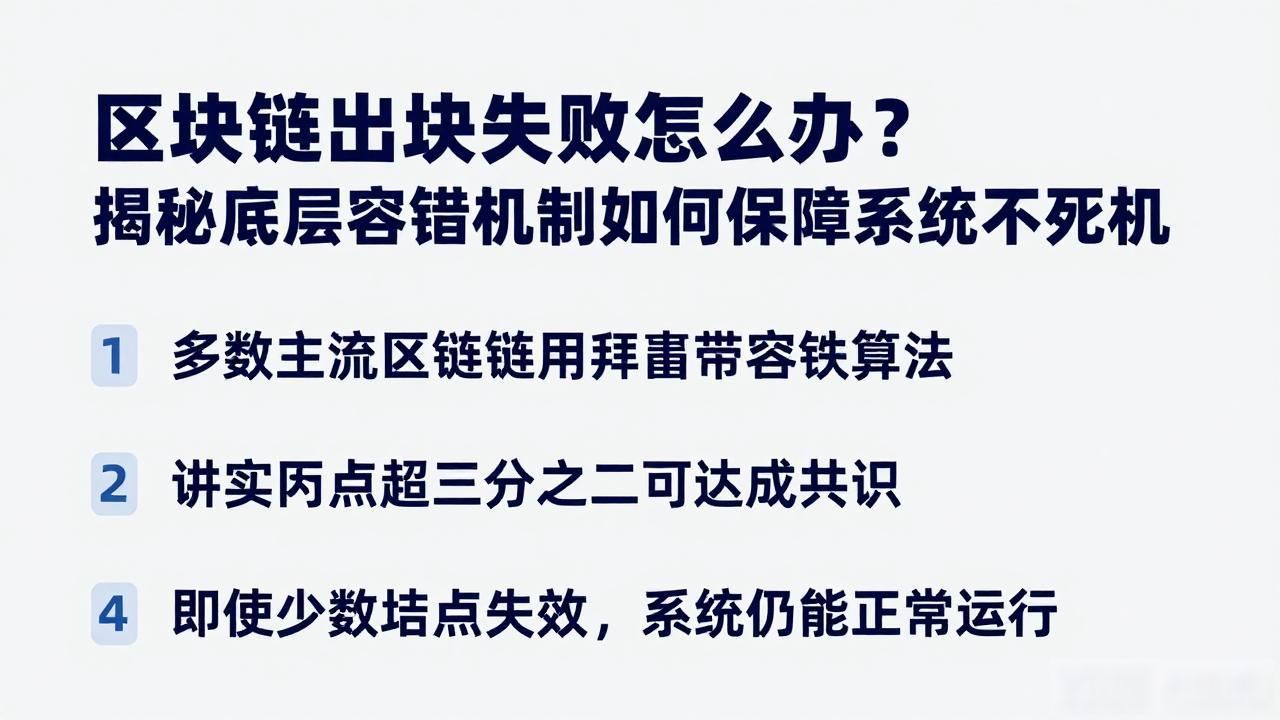 区块链底层是什么意思_区块链底层容错机制_底层区块链容错机制包括