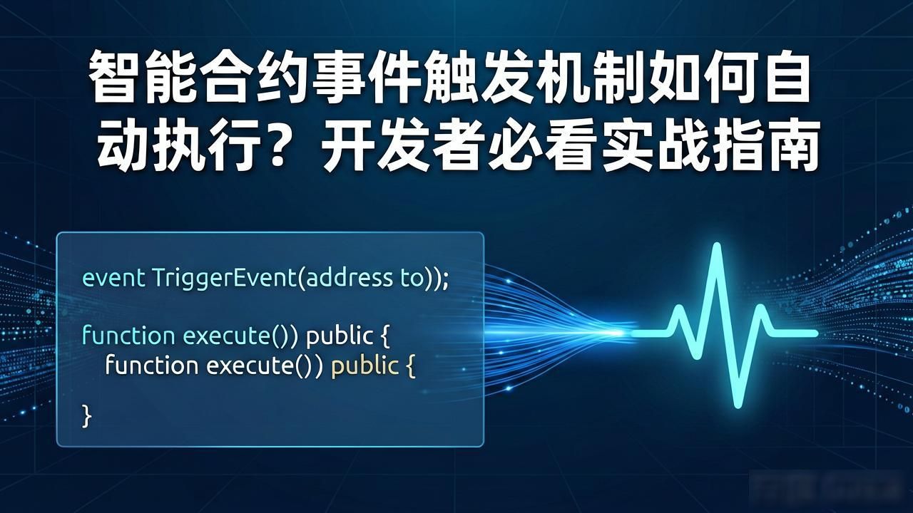 智能合约事件触发机制_合约触发机制智能事件有哪些_合约触发机制智能事件是什么