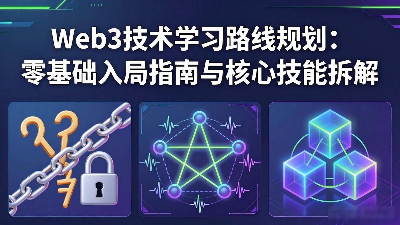 Web3 技术学习路线规划_路线规划设计_路线规划模板
