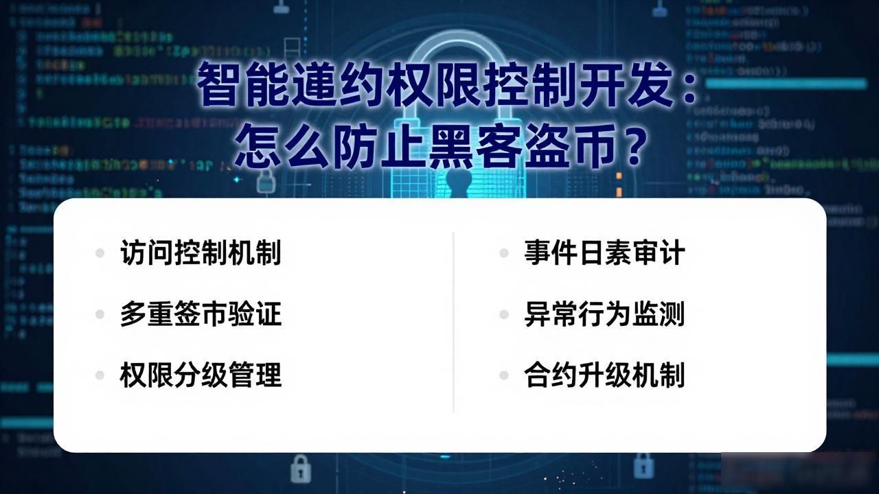 智能合约权限控制开发_智能合约授权_合约权限智能开发控制什么