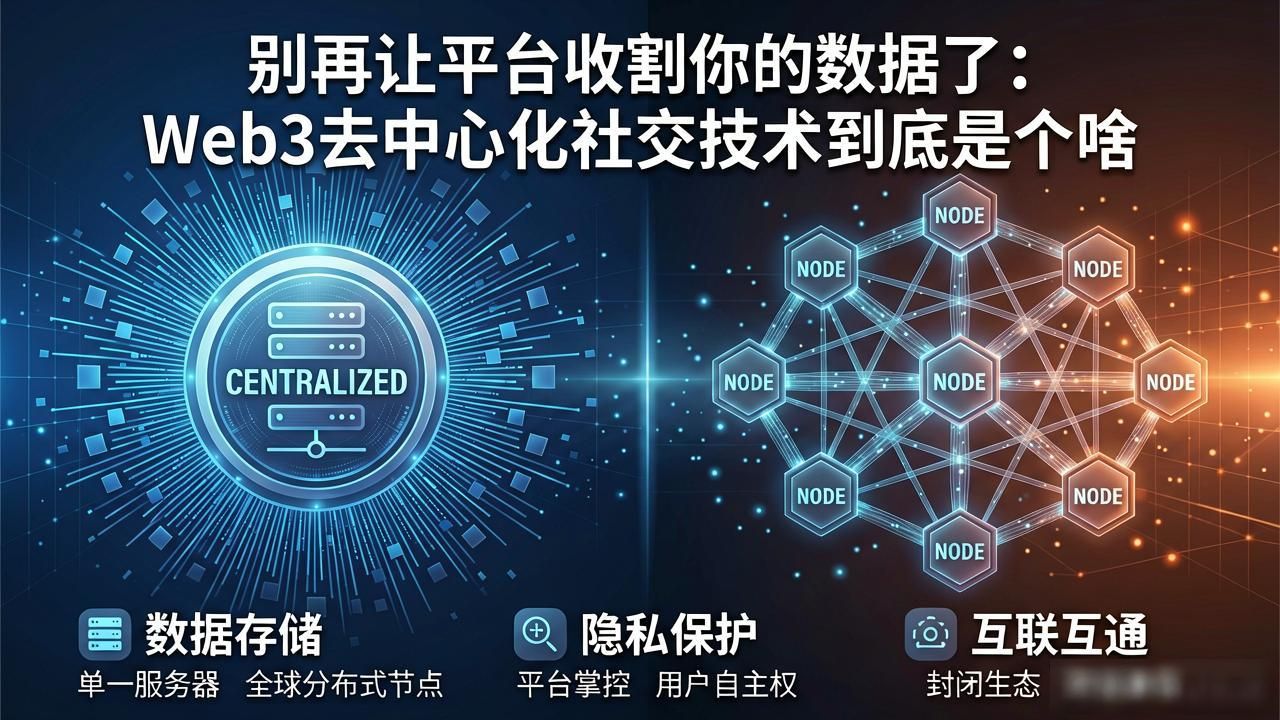 Web3 去中心化社交技术_社交网络去中心化_社交中心是什么意思