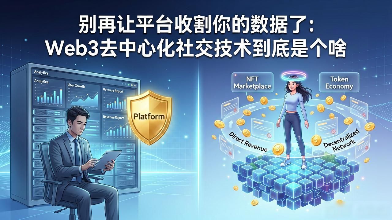 社交中心是什么意思_Web3 去中心化社交技术_社交网络去中心化