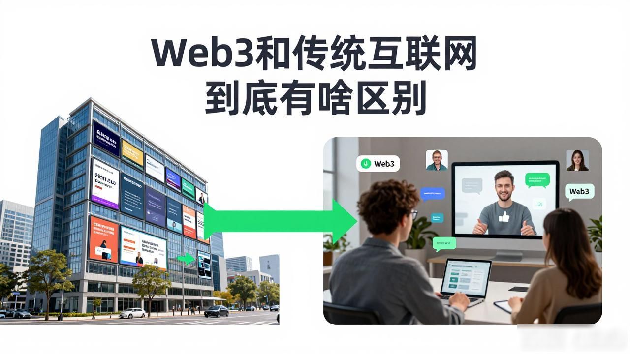 Web3 传统互联网区别_web与互联网的区别_web即互联网是对的吗