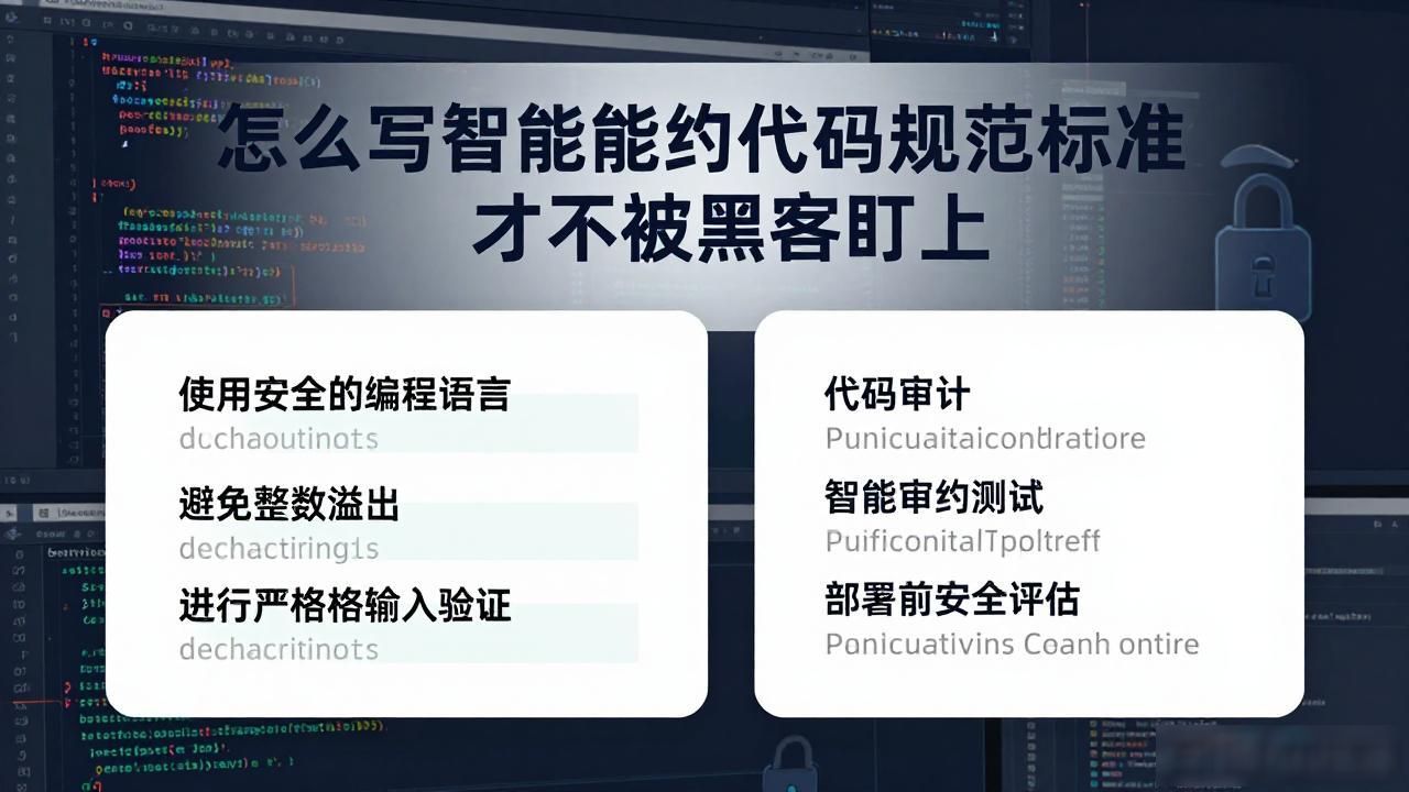 合约代码智能规范标准是什么_智能合约代码规范标准_合约代码是什么意思