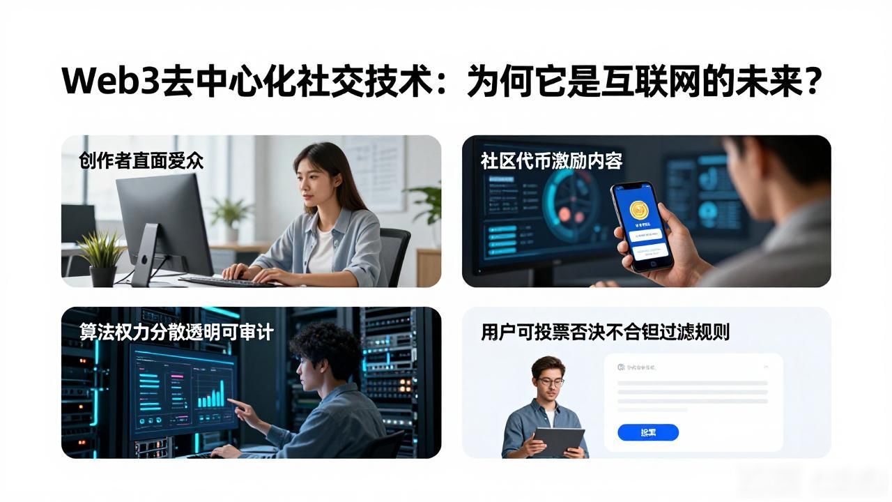 社交网络去中心化_社交中心是什么意思_Web3 去中心化社交技术