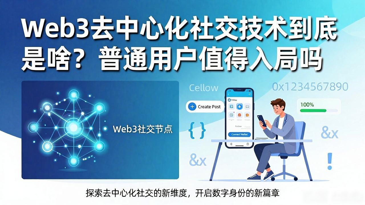 Web3 去中心化社交技术_社交网络去中心化_社交中心的概念