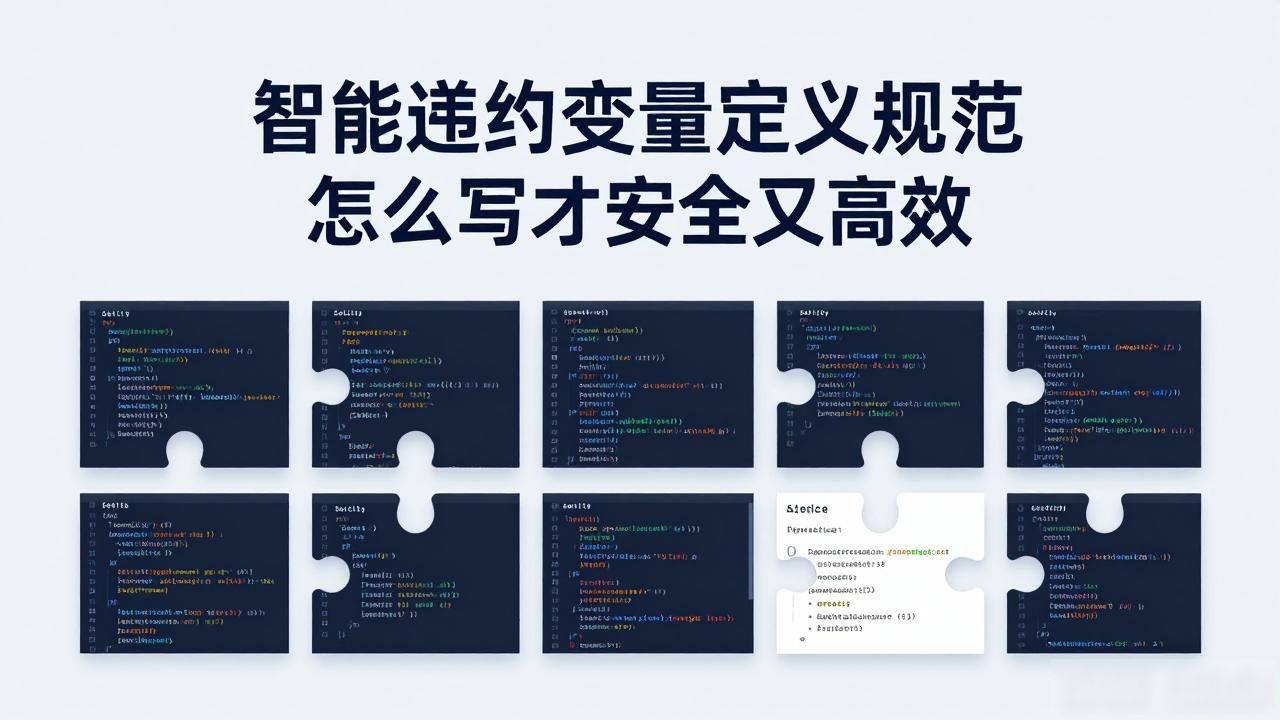 智能合约模型_智能合约变量定义规范_合约变量定义智能规范包括