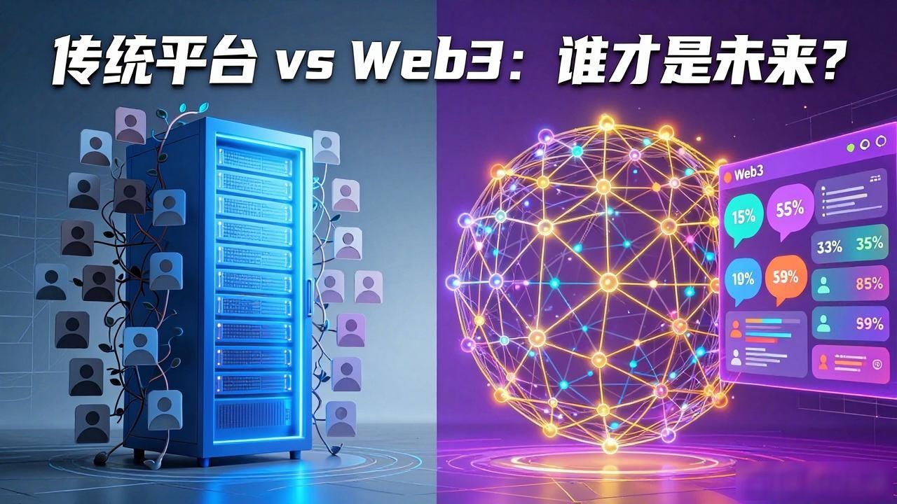 Web3 传统平台革新对比_革新对比传统平台web3_革新与创新