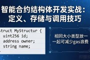 智能合约结构体开发实战：定义、存储与调用技巧