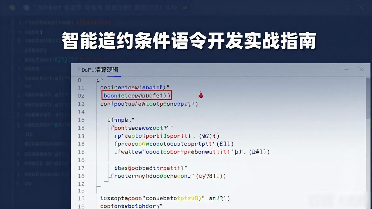 合约语句智能开发条件有哪些_智能合约开发语言_智能合约条件语句开发