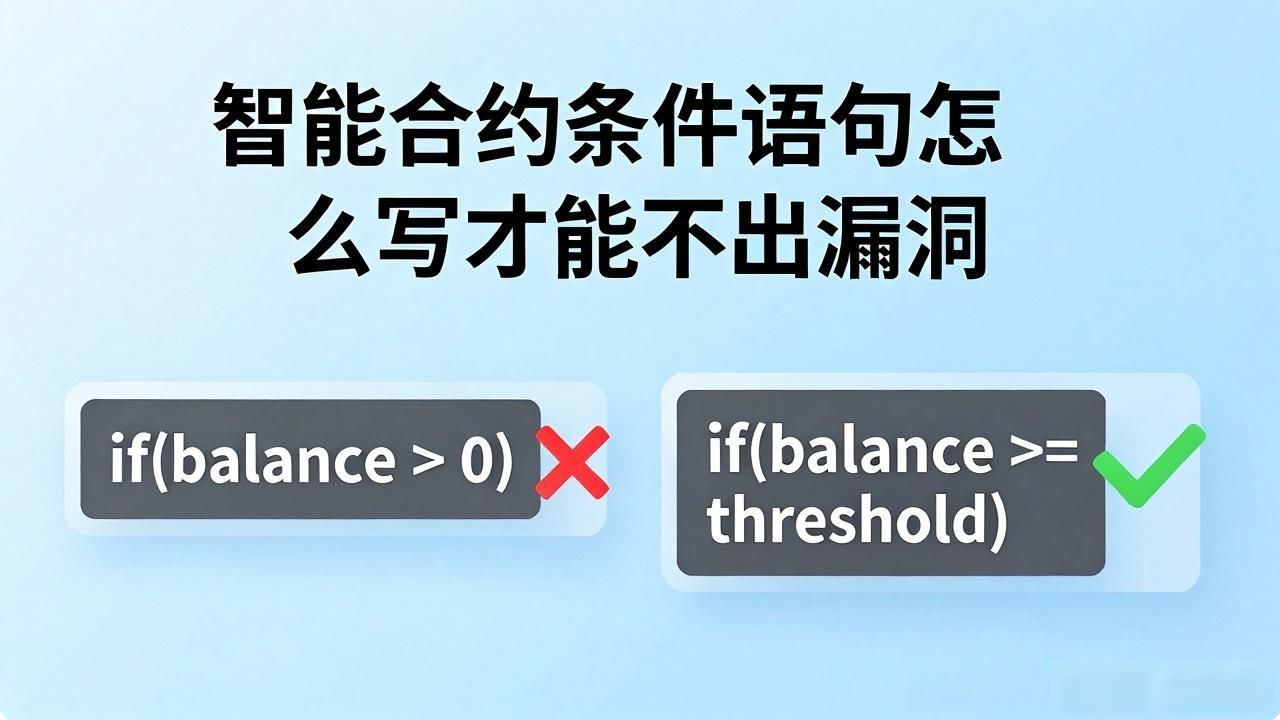 合约语句智能开发条件是什么_合约语句智能开发条件有哪些_智能合约条件语句开发