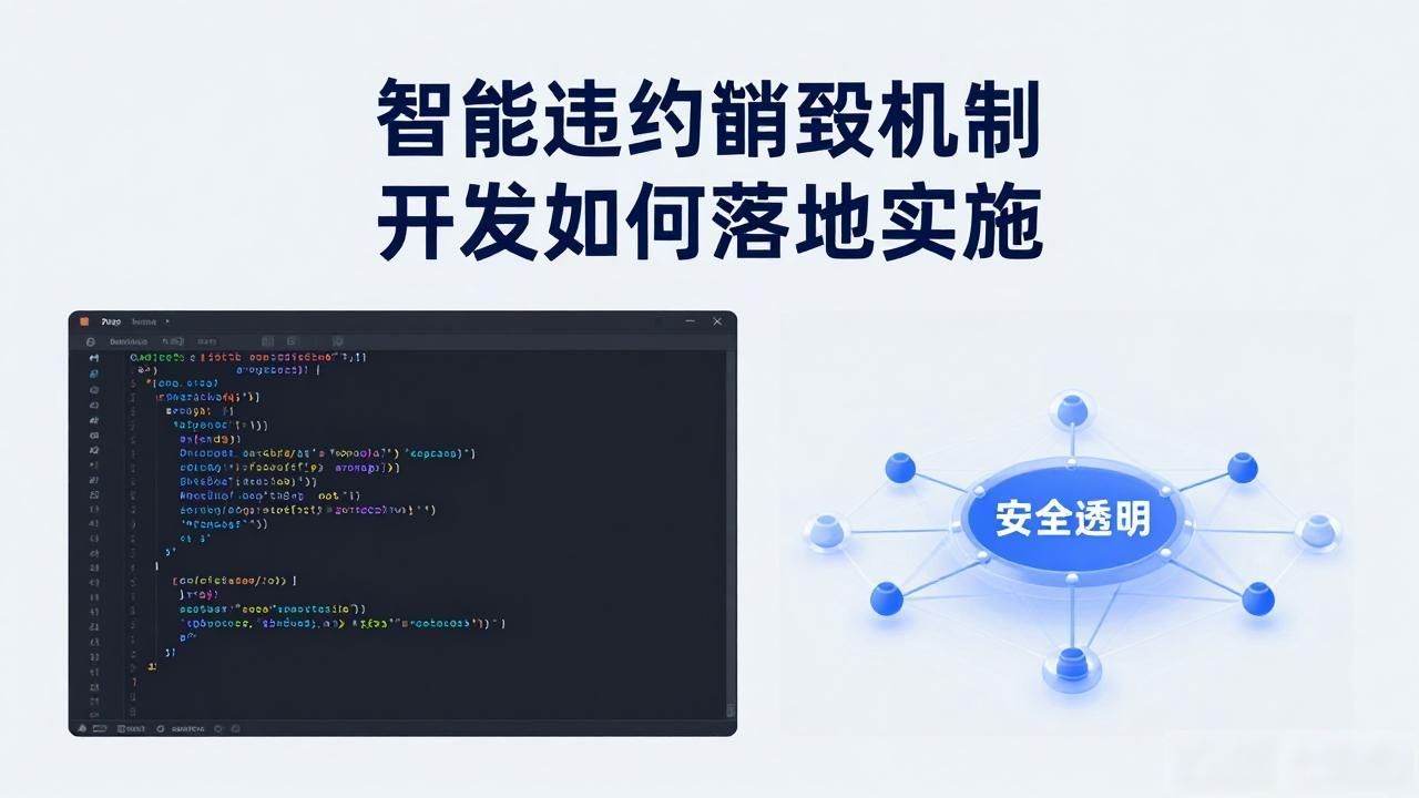 智能合约的应用_智能合约销毁机制开发_合约终止和合约解除范本