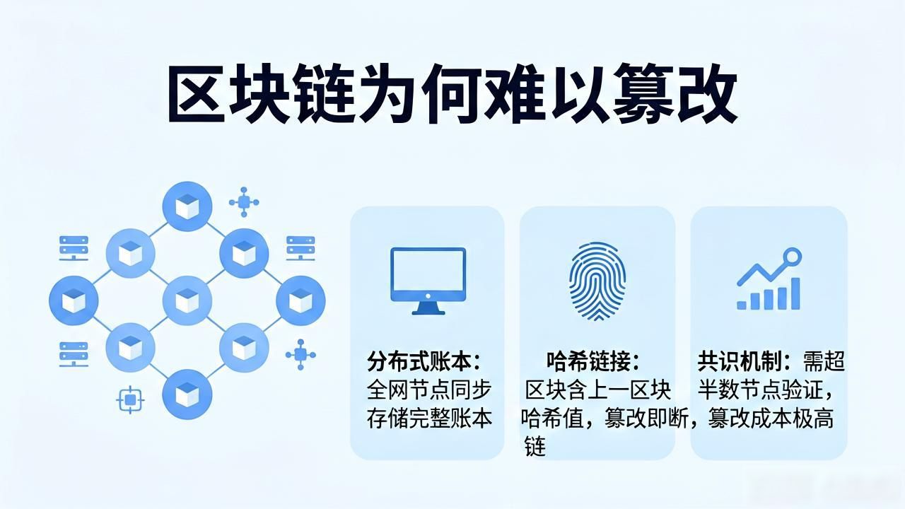 区块链防篡改技术原理_区块链防篡改可追溯_区块链难以篡改