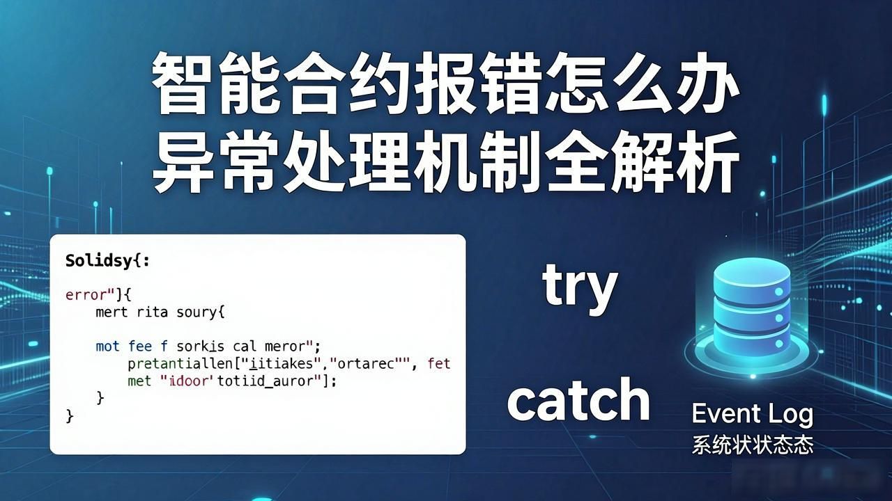 智能合约异常处理机制_合约状态异常_合约异常机制智能处理怎么解决
