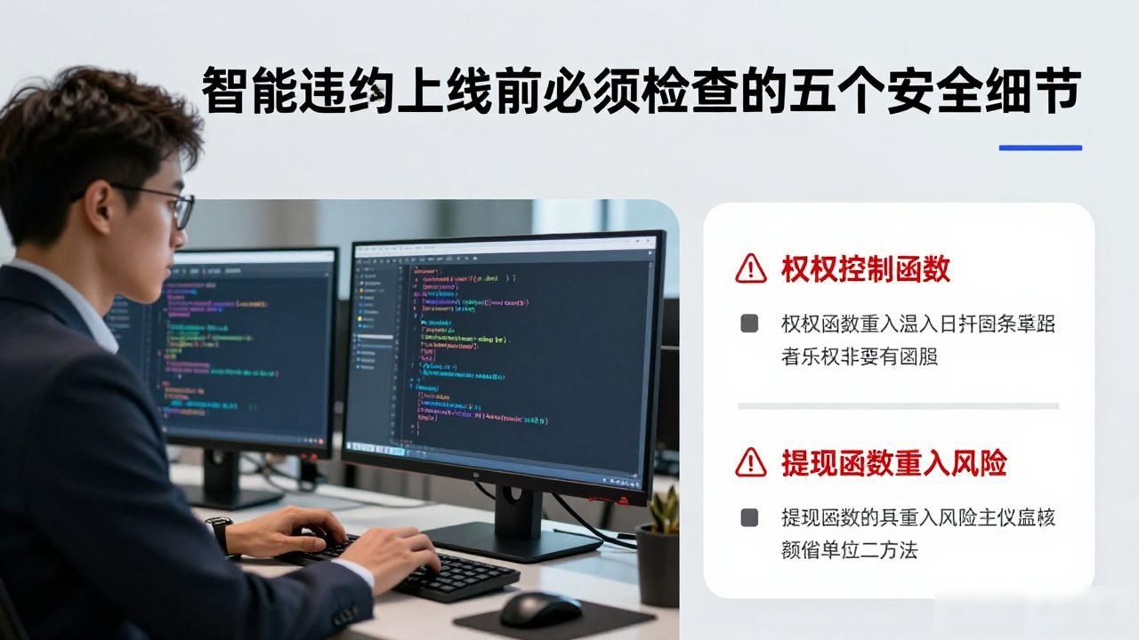 智能合约工作流程_智能合约线上部署注意事项_智能合约需要的基础工作