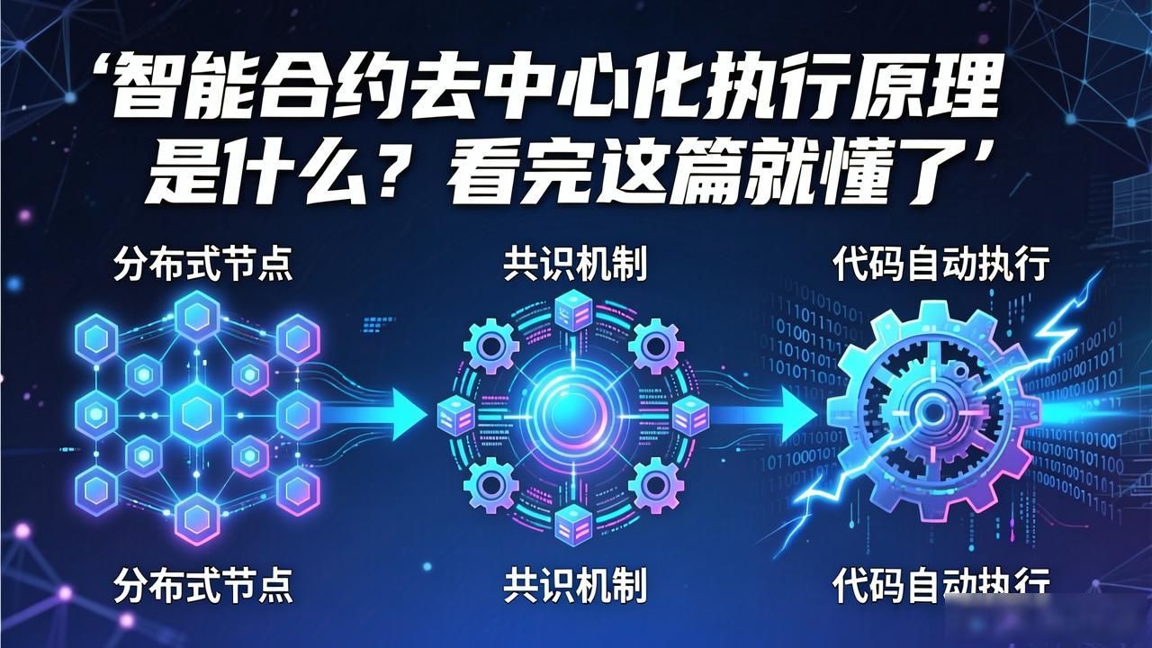 智能合约去中心化执行原理_智能合约运行机制_智能合约工作原理