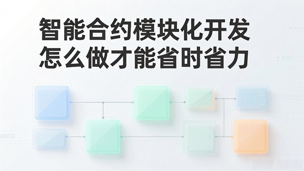 智能合约模块化开发_智能合约模型_智能合约流程设计
