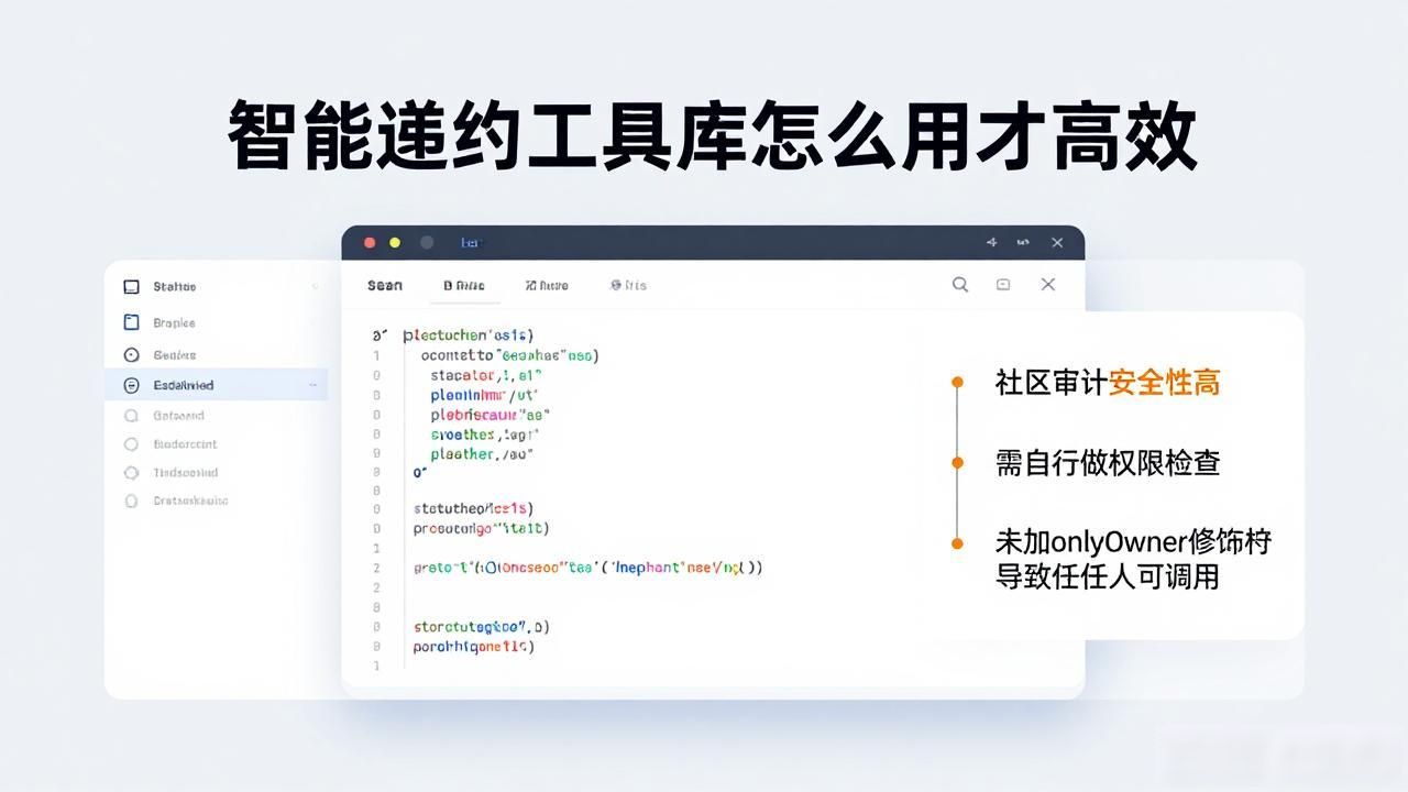 智能合约工具库使用_合约库智能工具使用说明书_智能合约数据库
